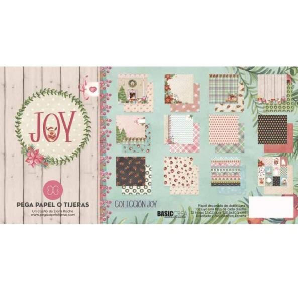 12x12 Paper Pad Joy by Elena Roche