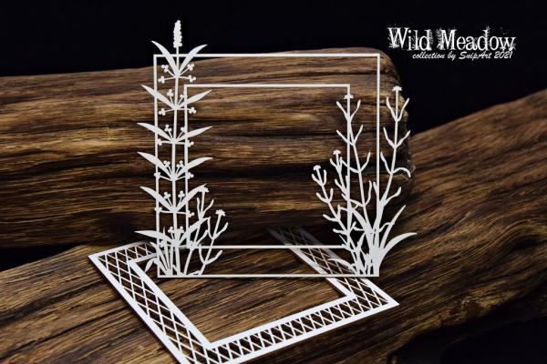 SnipArt Chipboard Wild Measow Square #24901
