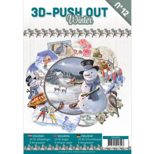 3D Push-Out Book No 12 Winter