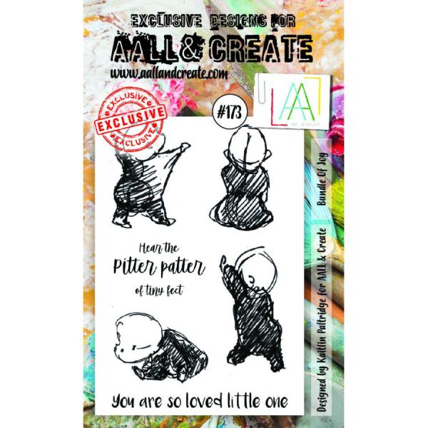 AALL & Create Clear Stamp A6 Set #173 Bundel of Joy