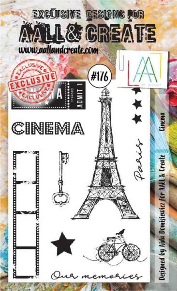 AALL & Create Clear Stamp A6 Set #176 Cinema