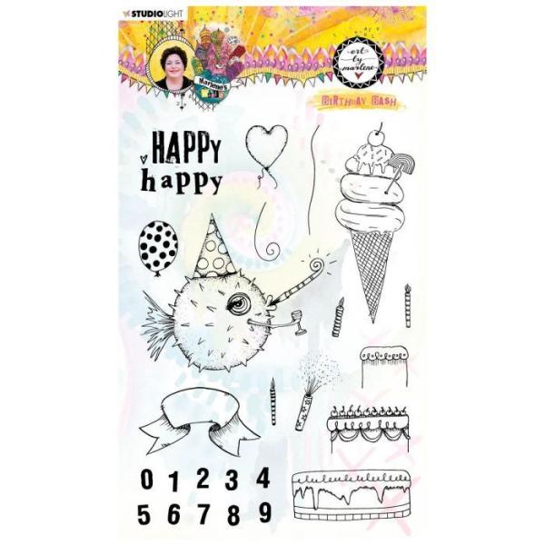 Art By Marlene Clear Stamps Birthday Bash #67