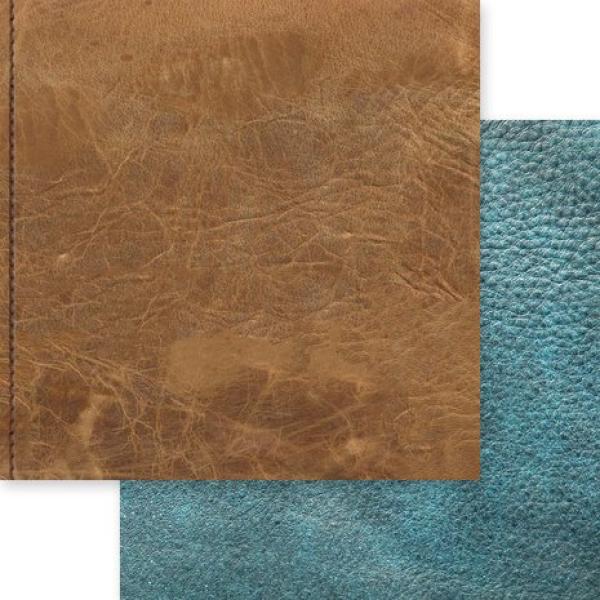 Asuka Studio 6x6 Paper Pad Leather & Wood Texture