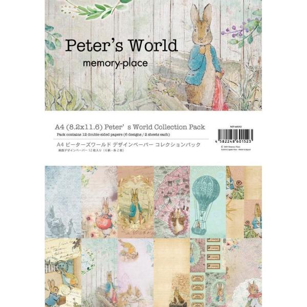 Asuka Studio A4 Paper Pack Peter's World