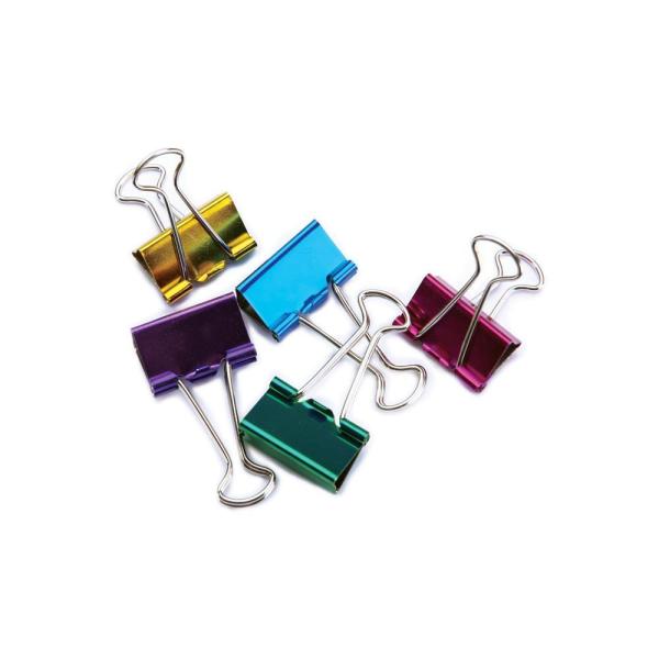 SALE Binder Clips Assorted Colors #29730