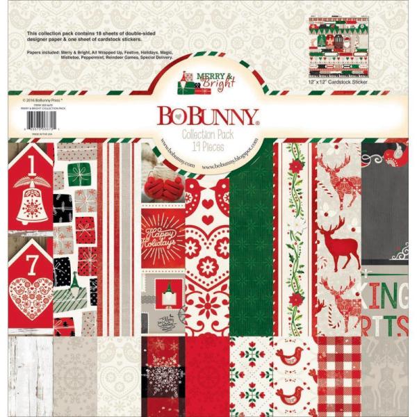BoBunny Collection Pack Merry & Bright