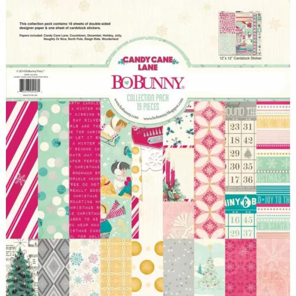 Bo Bunny Collection Pack Candy Cane Lane