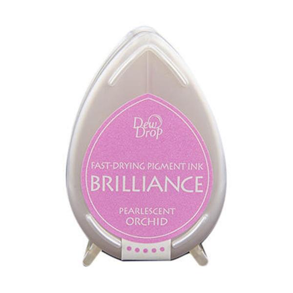 Brilliance Dew Drop Pigment Ink Pearlescent Orchid #034
