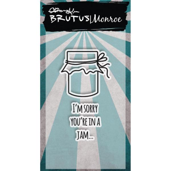 Brutus Monroe Clear Stamps Jam #BRU4302