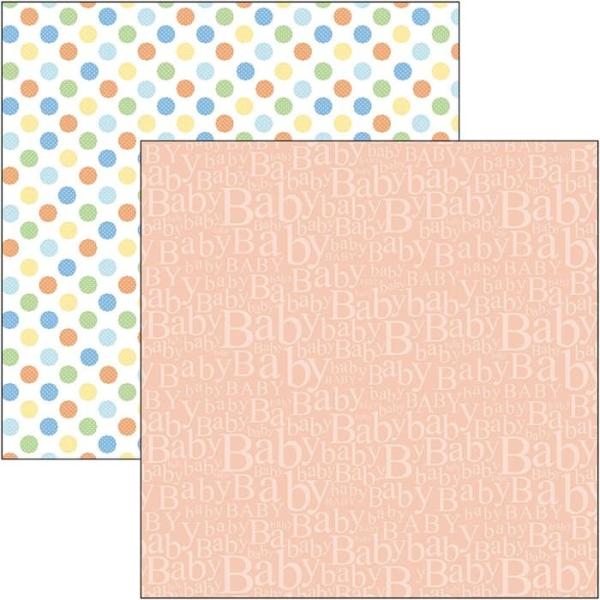 Ciao Bella 12x12 Paper Pad My First Year #CBPM042A
