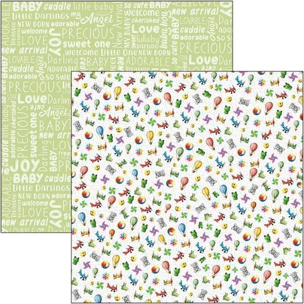 Ciao Bella 12x12 Patterns Pad My First Year #CBT042