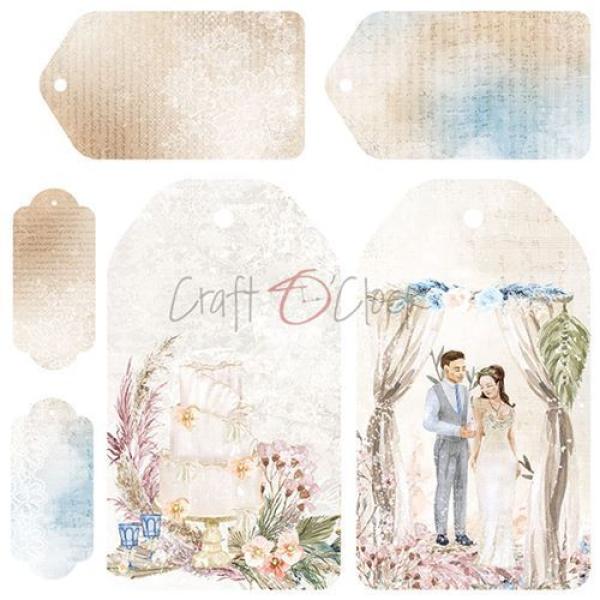 Craft O Clock 6x6 Paper Pad Wedding Dream_eingestellt