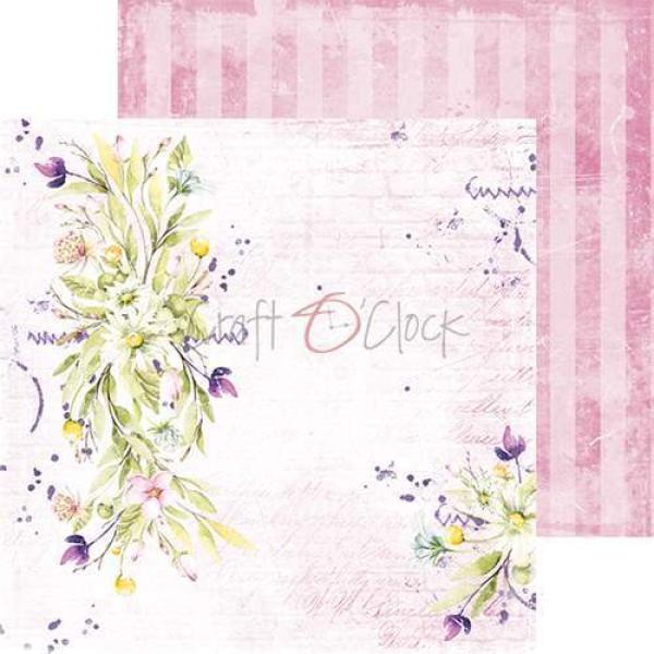 Craft O Clock Mixed Media Kit Summer Flowers