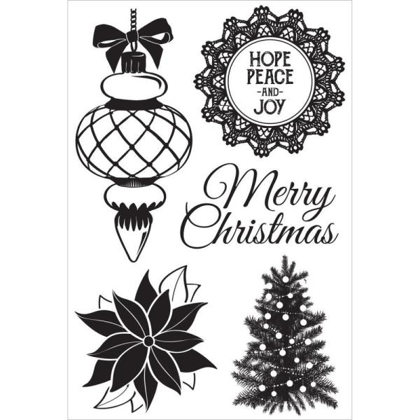Kaisercraft Clear Stamps Christmas Wishes