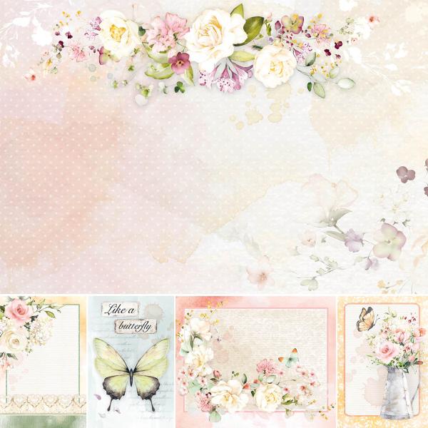 Ciao Bella 8x8 Paper Pad Blooming #CBH066