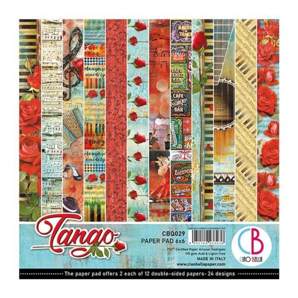 Ciao Bella 6x6 Paper Pad Tango #CBQ029