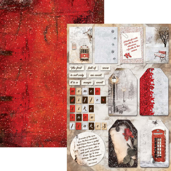 Ciao Bella Scrapbooking Creative Pad Snow and the City #CBCL015_eingestellt