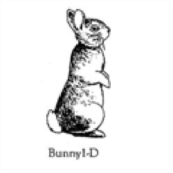 Claritystamp Clear Stamp Bunny (Hase)