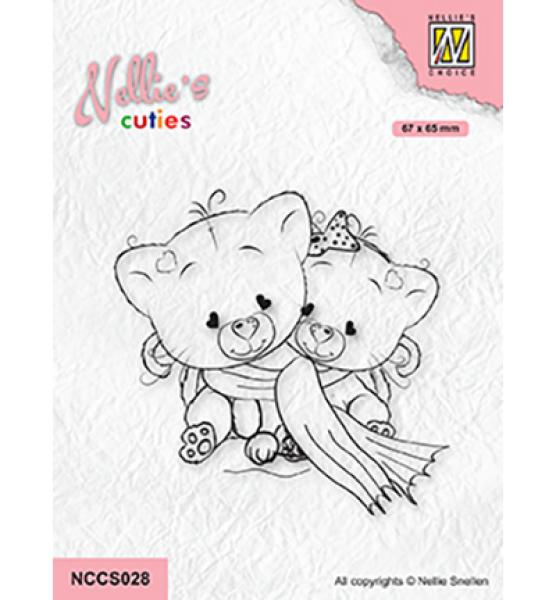 Clear Stamp Cosily under a warm Scarf NCCS028