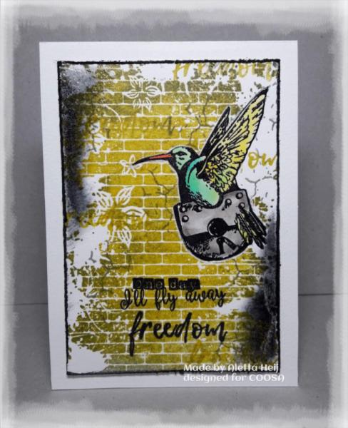 Coosa Crafts Clearstamps Freedom #059