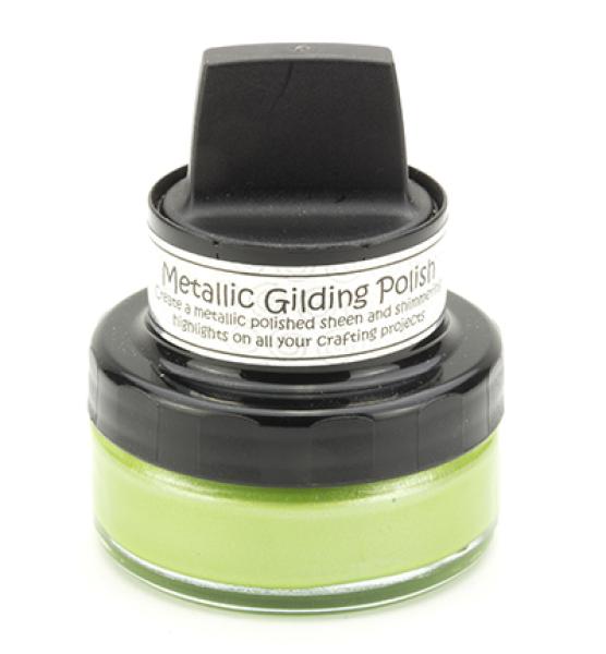 Cosmic Shimmer Metallic Gilding Polish Citrus Green