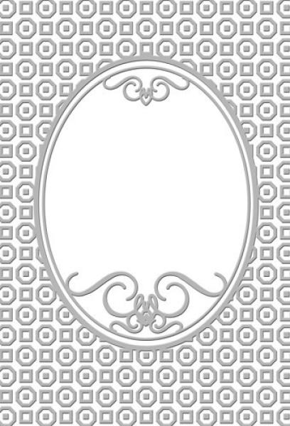 Couture Creations Embossing Folder Bradshaw #723159