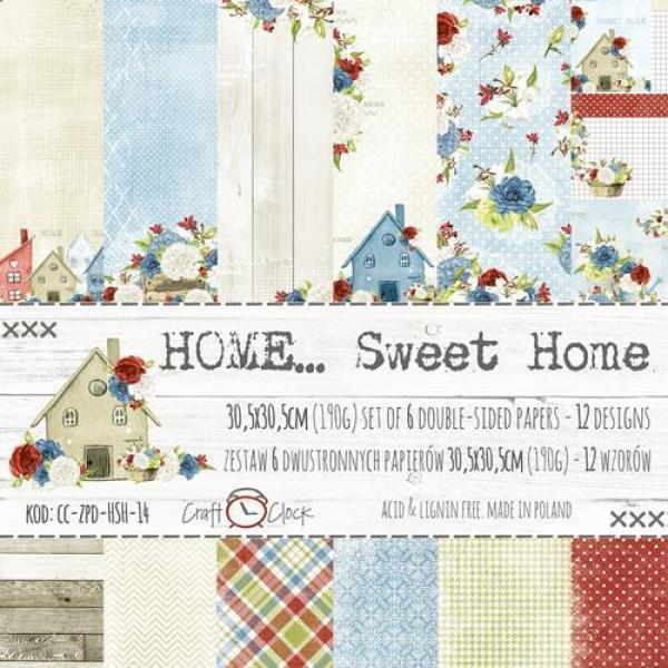 Craft O Clock 12x12 Paper Pad Home ... Sweet Home
