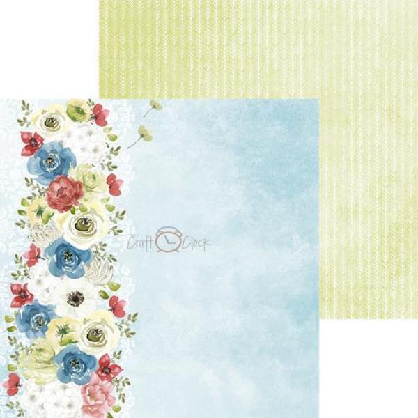 Craft O Clock Paper Pad 12x12 Mom´s Garden_eingestellt