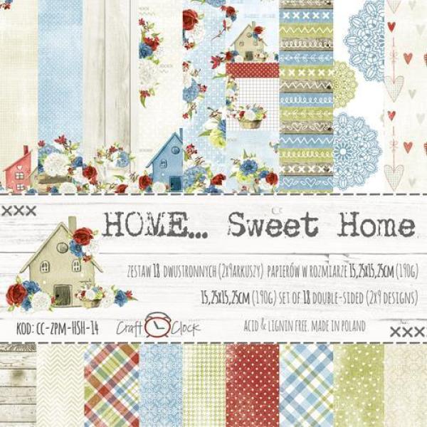 Craft O Clock Paper Pad 6x6 Home... Sweet Home
