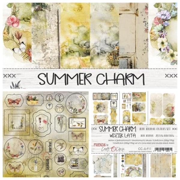 Craft O Clock Scrapbooking Kit Summer Charm_eingestellt