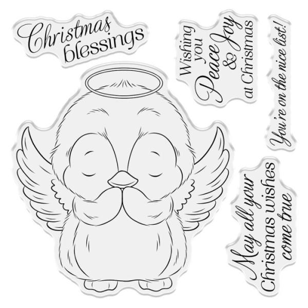 Crafters Companions Clear Stamp Christmas Blessing