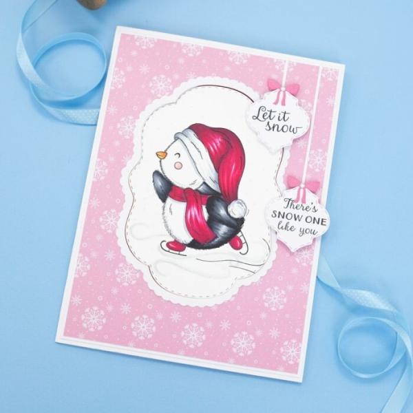 Crafters Companions Clear Stamp Have an Ice Day