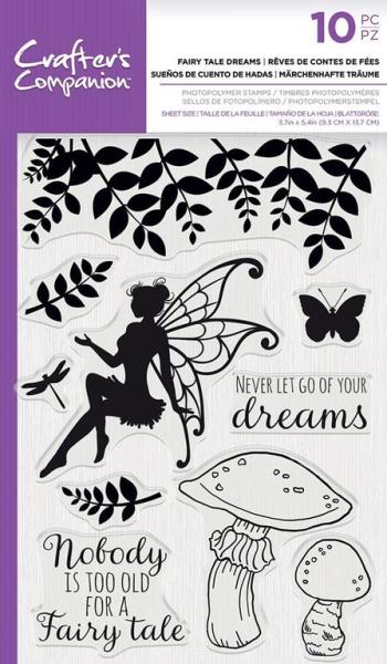 Crafters Companion Clear Stamp Fairy Tale Dreams