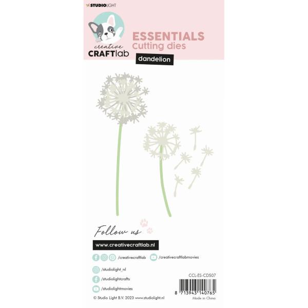Craftlab Essentials Cutting Dies Dandelion #507