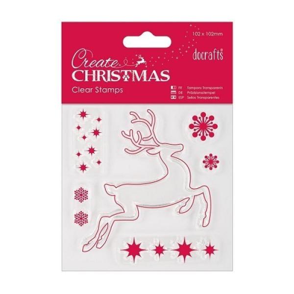 Create Christmas Clear Stamp Rentier PMA907937