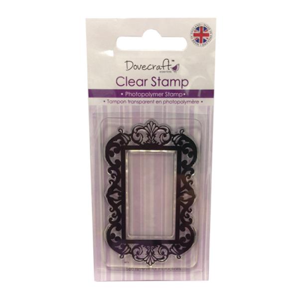 Dovecraft Clear Stamps - Decorative Frame