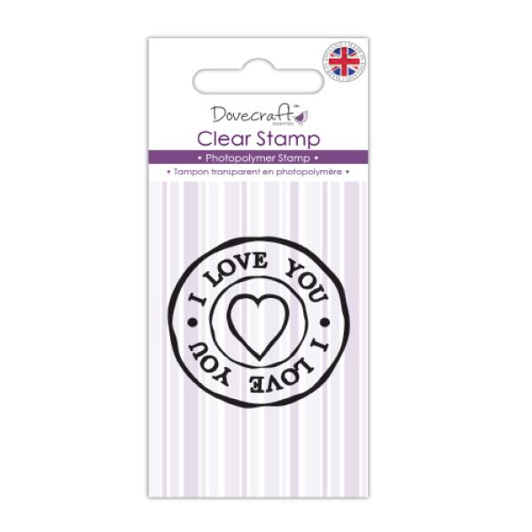 Dovecraft Clear Stamp - Love Seal