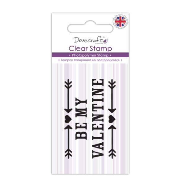 Dovecraft Clear Stamp - Valentine