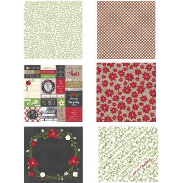 DCWV 12x12 Paper Pad Home For The Holidays