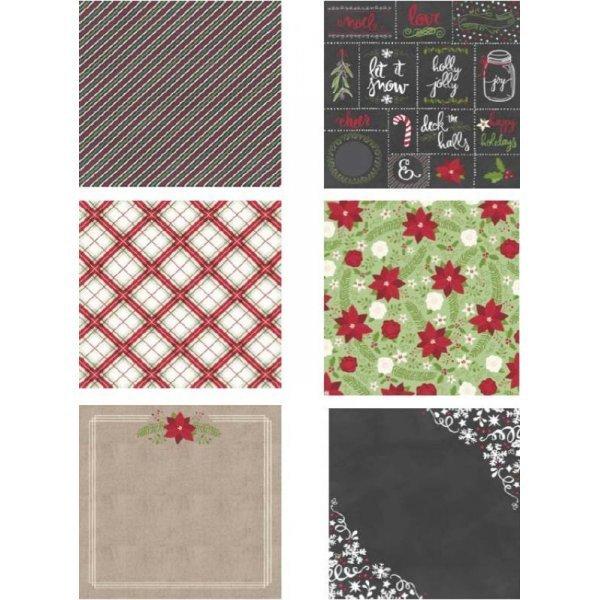 DCWV 12x12 Paper Pad Home For The Holidays
