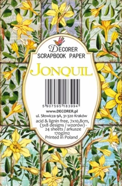 Decorer Mini Scrapbook Paper Set Jonquil