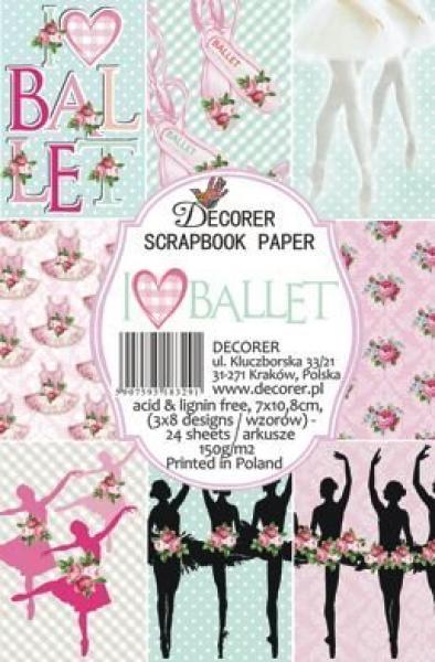 #33 Decorer Mini Scrapbook Paper Set Ballet