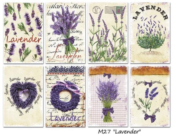 #27 Decorer Mini Scrapbook Paper Set Lavender