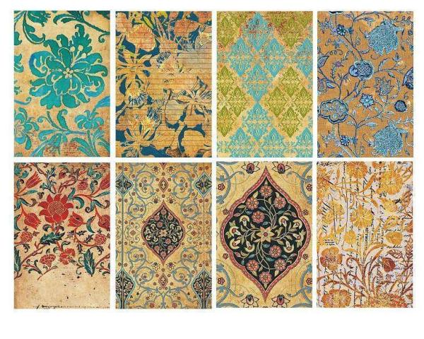 #10 Decorer Mini Scrapbook Paper Set Persian Designs