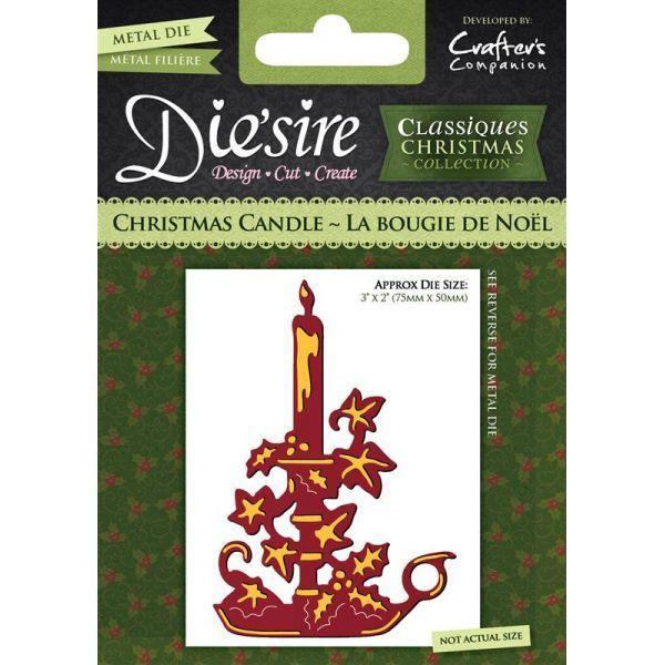Die'sire Classiques Christmas Die - Candle
