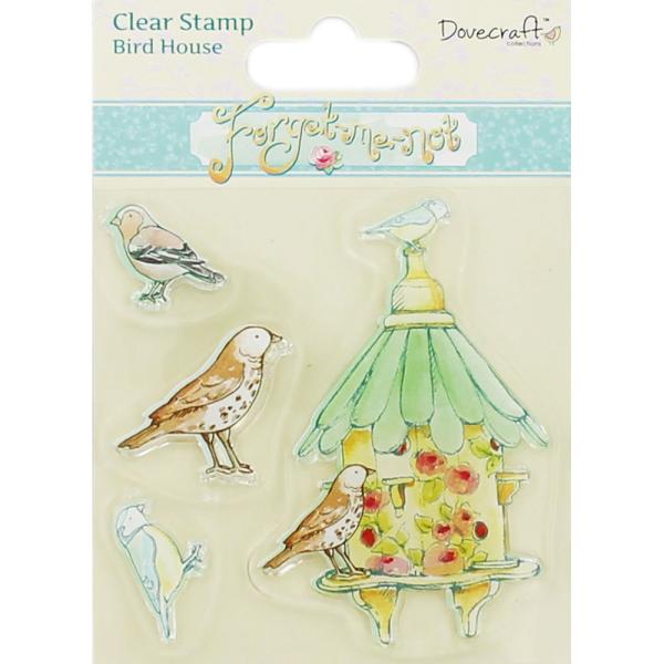 Dovecraft Clear Stamp Bird House