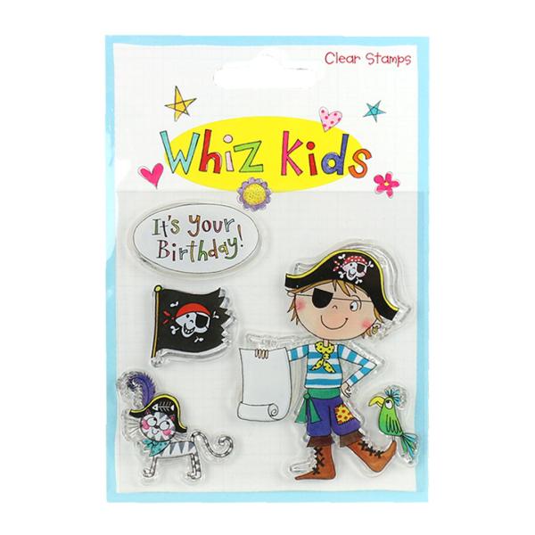 Dovecraft Whiz Kids Clear Stamp Pirate