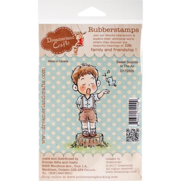 DreamerlandCrafts Cling Stamp Sweet Sounds In The Air #D172009