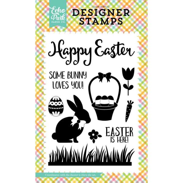 Echo Park Paper Clear Stamps Easter Is Here #CE121044
