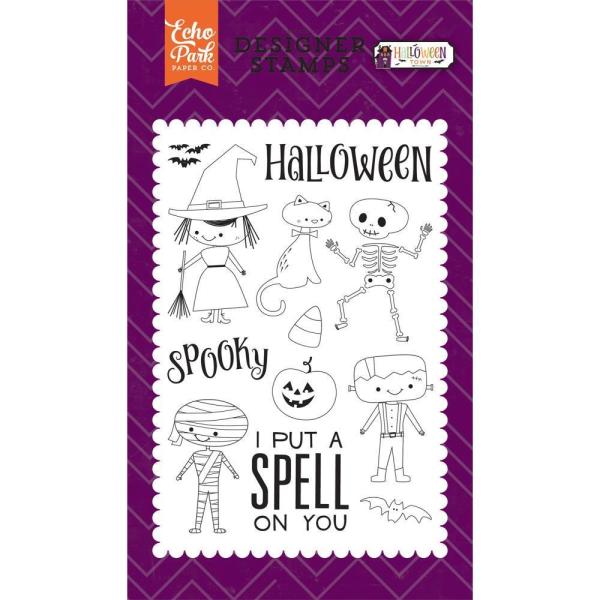 Echo Park Paper Clear Stamps Halloween Costumes #HT133043